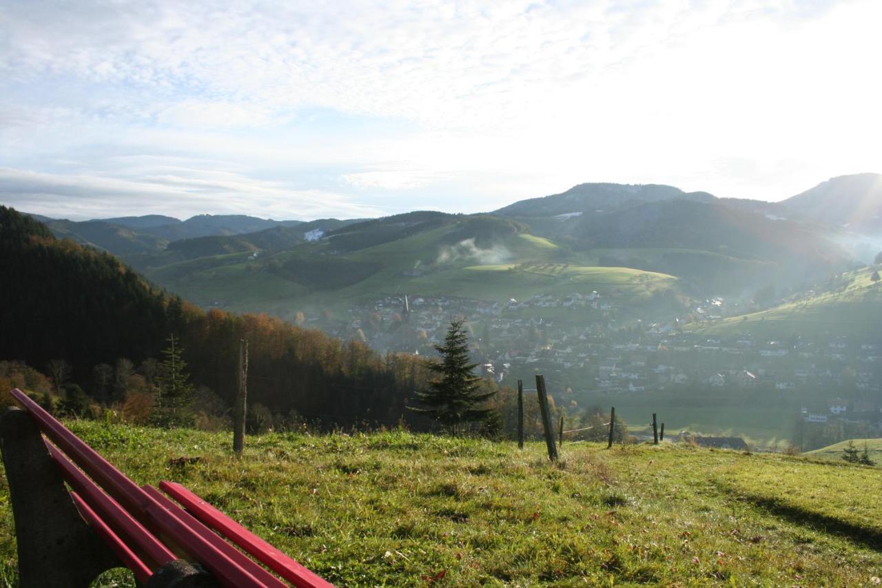 Ferienwohnung Mit Komfort Oberharmersbach Exterior foto